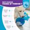 Show in main carousel: Outward Hound Stuff N' Snuffle Squeaky Plush Snuffle Ball Puzzle, Elephant Dog Toy, Blue slide 6 of 10