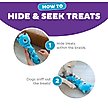 Show in main carousel: Nina Ottosson by Outward Hound Twistiez Interactive Monster Plush Treat Puzzle Dog Toy, Blue slide 4 of 10