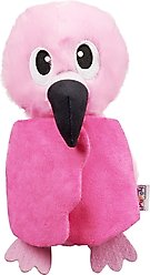 Outward Hound Hide-Ablez Plush Puzzle with Treat Ball, Flamingo Dog Toy, Pink