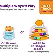 Show in main carousel: Catstages 2-in-1 Spinning Orange Fish Interactive & Topper for Ball Track, Treat-Dispensing Cat Toy, Blue slide 4 of 10
