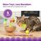 Show in main carousel: Catstages Hunt N' Wobble Fruit Bowl Wobbling with Toy Tree Cat Toy Variety Pack with Catnip, Color Varies, 5 count slide 5 of 11