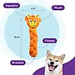 Show in main carousel: Nina Ottosson by Outward Hound Twistiez Interactive Dragon Plush Dog Toy, Orange slide 3 of 10