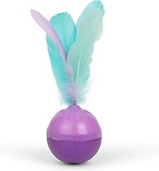 Catstages Wobble N' Treat Stuffer Feather Cat Toy with Catnip