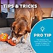 Show in main carousel: Nina Ottosson by Outward Hound Twistiez Interactive Dragon Plush Dog Toy, Orange slide 5 of 10