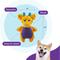 Show in main carousel: Outward Hound Puzzle Palz Interactive Plush Squeaky Dog Toy slide 4 of 11