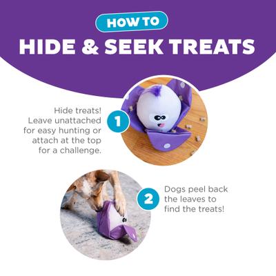 Show full view: Outward Hound Hide N' Find Interactive Plush Puzzle Dog Toy slide 4 of 9