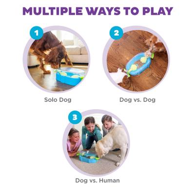 Show full view: Outward Hound Paw N' Play Interactive Treat Puzzle Dog Toy slide 3 of 10