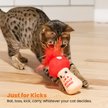 Show in main carousel: Catstages A Really Fungi Mushroom Themed Funny Stuffed Kicker Plush & Dental Cat Toy with Catnip slide 6 of 9