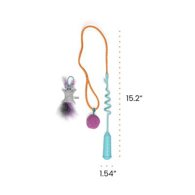 Show full view: Catstages Cat-apult Durable & Interactive Teasers-Wands Cat Toy with Catnip slide 8 of 9