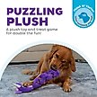 Show in main carousel: Nina Ottosson by Outward Hound Twistiez Interactive Unicorn Plush Puzzle Dog Toy, Purple slide 2 of 10