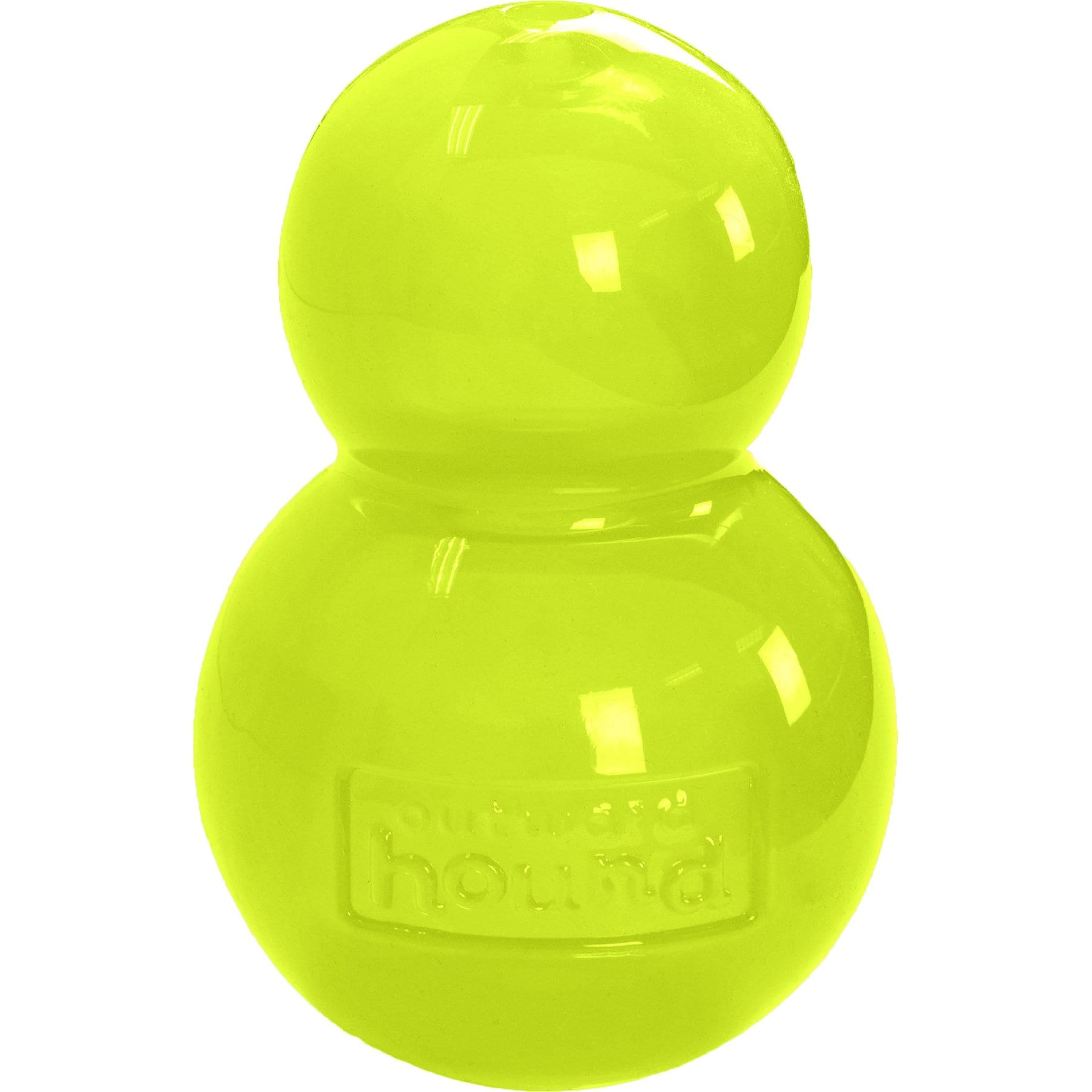 Outward Hound Double-Tuff Treat Dispensing Ball Dog Toy, Green, Large