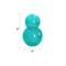Show in main carousel: Outward Hound Double-Tuff Treat Dispensing Ball Dog Toy, Blue, Medium slide 7 of 10