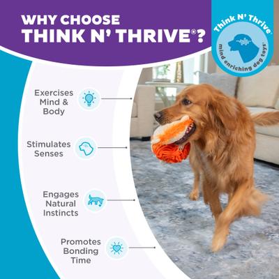 Show full view: Nina Ottosson by Outward Hound Stuff N' Snuffle Interactive Plush Puzzle & Snuffle Ball Dog Toy slide 6 of 10