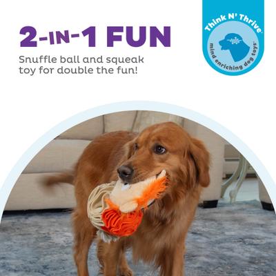 Show full view: Nina Ottosson by Outward Hound Stuff N' Snuffle Interactive Plush Puzzle & Snuffle Ball Dog Toy slide 2 of 10