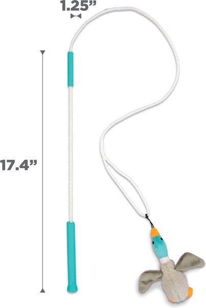 Outward Hound Tail Teaser Interactive Wand Dog Toy