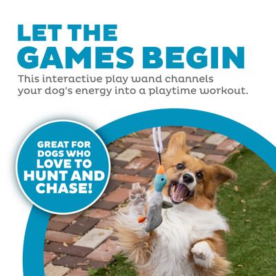 Show full view: Outward Hound Tail Teaser Interactive Wand Dog Toy slide 2 of 9