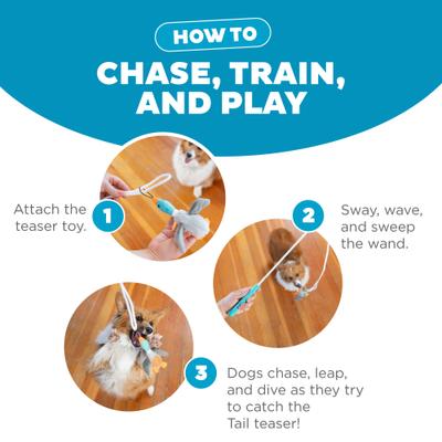 Show full view: Outward Hound Tail Teaser Interactive Wand Dog Toy slide 4 of 9