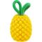 Show in main carousel: Outward Hound Dental Pineapple 2-in-1 Interactive Dog Chew & Treat Dispensing Toy, Medium, Yellow slide 1 of 10