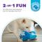 Show in main carousel: Outward Hound Stuff N' Snuffle Squeaky Plush Snuffle Ball Puzzle, Elephant Dog Toy, Blue slide 2 of 10