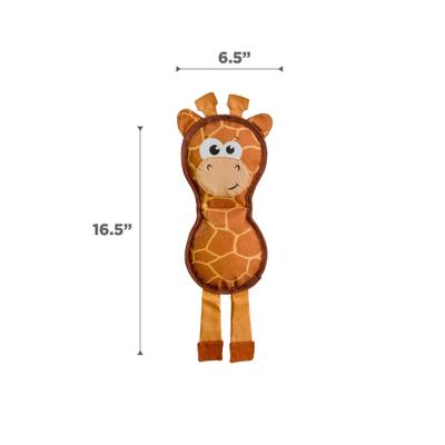 Show full view: Outward Hound Fire Biterz Giraffe Firehose Plush Dog Toy slide 6 of 8