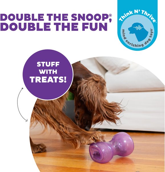 Outward Hound Snoop Large Green Interactive Treat Dispensing Dog Toy