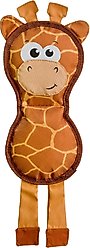 Outward Hound Fire Biterz Giraffe Firehose Plush Dog Toy