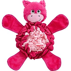 Nina Ottosson by Outward Hound Snuffle Palz Interactive Plush Puzzle & Snuffle Mat Dog Toy, Bear