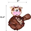 Show in main carousel: Nina Ottosson by Outward Hound Snuffle Palz Interactive Plush Puzzle & Snuffle Mat Dog Toy, Cow slide 7 of 9