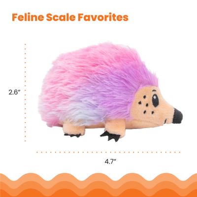 Show full view: Catstages Catnip Plushies Hedgehog Plush Catnip Cat Toy, Multicolor slide 6 of 10