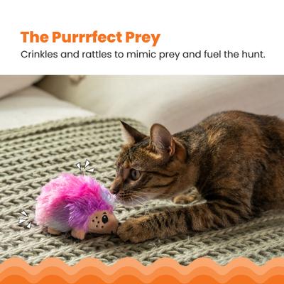 Show full view: Catstages Catnip Plushies Hedgehog Plush Catnip Cat Toy, Multicolor slide 4 of 10