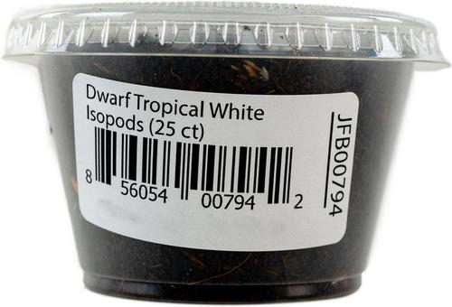 Show full view: Josh's Frogs Bioactive Bundle Live Feed Reptile Food: Dwarf Tropical White Isopods, 25 count + Temperate Springtails, 8-oz slide 3 of 10