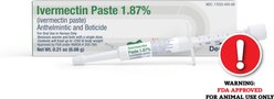 Dechra Ivermectin 1.87% Horse Dewormers Paste, .21-oz