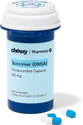 Succimer (DMSA) Compounded Capsule, 150-mg, 30 Capsules for Veterinary use