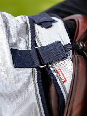 Show full view: LeMieux Ride On Rug Horse Fly Sheet, Grey, Small slide 3 of 6