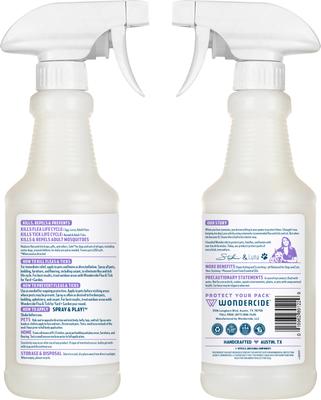 Show full view: Wondercide Natural Flea & Tick with Essential Oils Shampoo, Peppermint, 12-fl oz bottle + Flea, Tick & Mosquito Spray for Dogs & Cats, Rosemary, 16-fl oz bottle slide 7 of 9