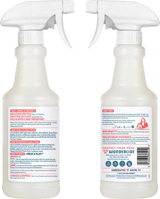 Show full view: Wondercide Natural Flea & Tick with Essential Oils Shampoo, Peppermint, 12-fl oz bottle + Flea, Tick & Mosquito Spray for Dogs & Cats, Peppermint, 16-fl oz bottle slide 7 of 9