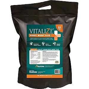 Vitalize Digest More Plus Pellets Horse Supplement, 10-lb bag