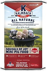 Kalmbach Feeds Squeals of Joy Mini Pig Feed, 25-lb bag, bundle of 2