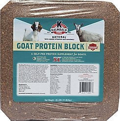 Kalmbach Feeds All Natural Protein Goat Supplement, 25-lb block
