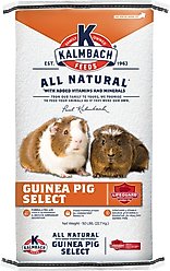 Kalmbach Feeds All Natural Guinea Pig Select Food, 50-lb bag