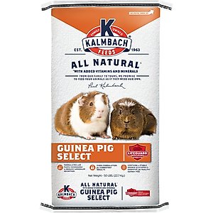 Kalmbach Feeds All Natural Guinea Pig Select Food, 50-lb bag