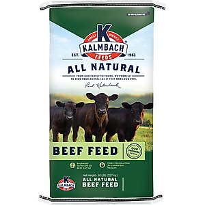 Kalmbach Feeds 14% Stocker Grower Cattle Feed, 50-lb bag
