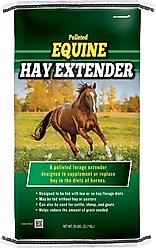 Kalmbach Feeds Hay Extender Forage Hay Flavor Pellets Farm Animal & Horse Supplement, 50-lb bag