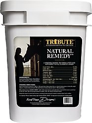 Tribute Equine Nutrition Natural Remedy Immune & Respiratory Pellets Horse Supplement, 20-lb tub