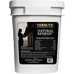 Tribute Equine Nutrition Natural Remedy Immune & Respiratory Pellets Horse Supplement, 20-lb tub