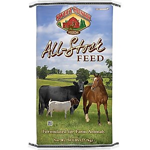 Sweet Country Feeds 14% Protein All-Stock Feed Non-GMO Farm Animal & Horse Feed, 50-lb bag
