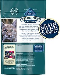 Blue Buffalo Wilderness Chicken & Trout Grain-Free Cat Treats, 2-oz bag slide 2 of 9
