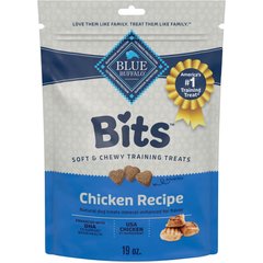 Blue Buffalo Blue Bits Tasty Chicken Recipe Soft-Moist Training Dog Treats, 19-oz bag