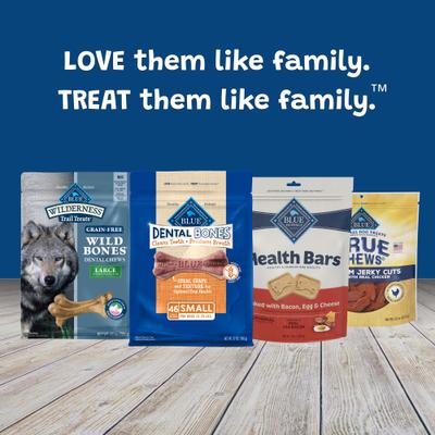 Show full view: Blue Buffalo Dental Bones Small All Natural Rawhide-Free Dental Dog Treats, 46 count slide 10 of 12