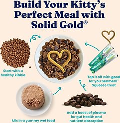 Solid Gold Tropical Blendz with Salmon & Coconut Oil Pate Grain-Free Canned Cat Food, 6-oz, case of 8 slide 2 of 8